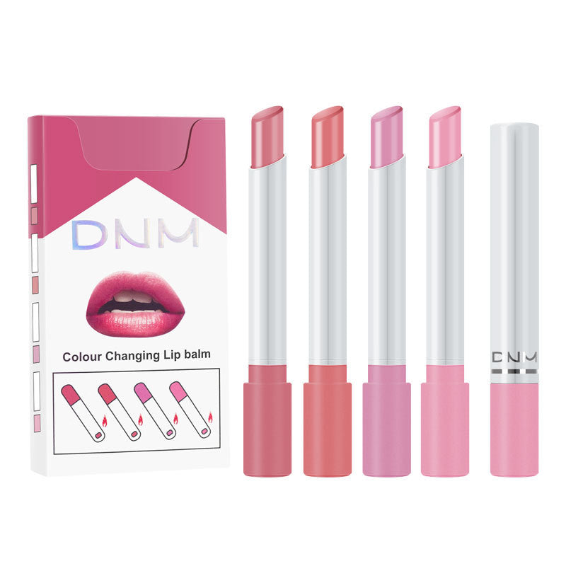 Four Makeup Set Non-stick Cigarette Pipe Thin Lipsticks