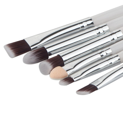 6PCS eye makeup cosmetics Brushes Set for Eyeshadow eyebrow lip eyeliner brush beauty make up tools