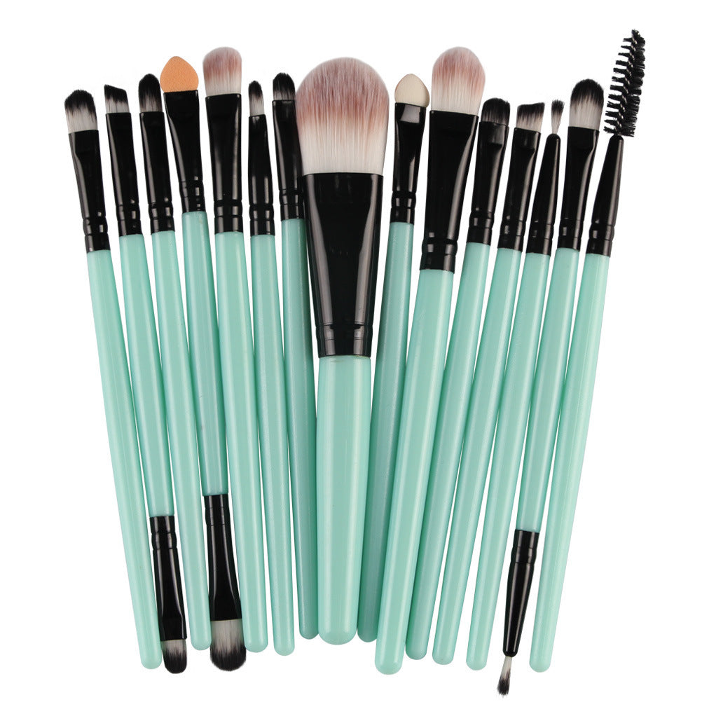 Set Of 15 Makeup Brushes
