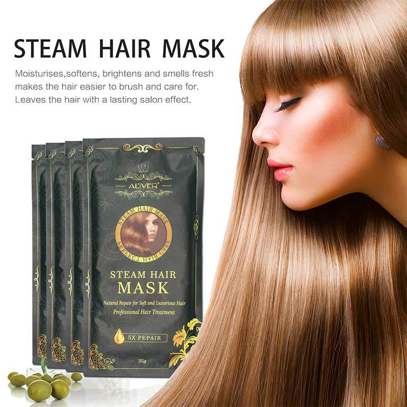 Steam Hair Mask Home Treatment