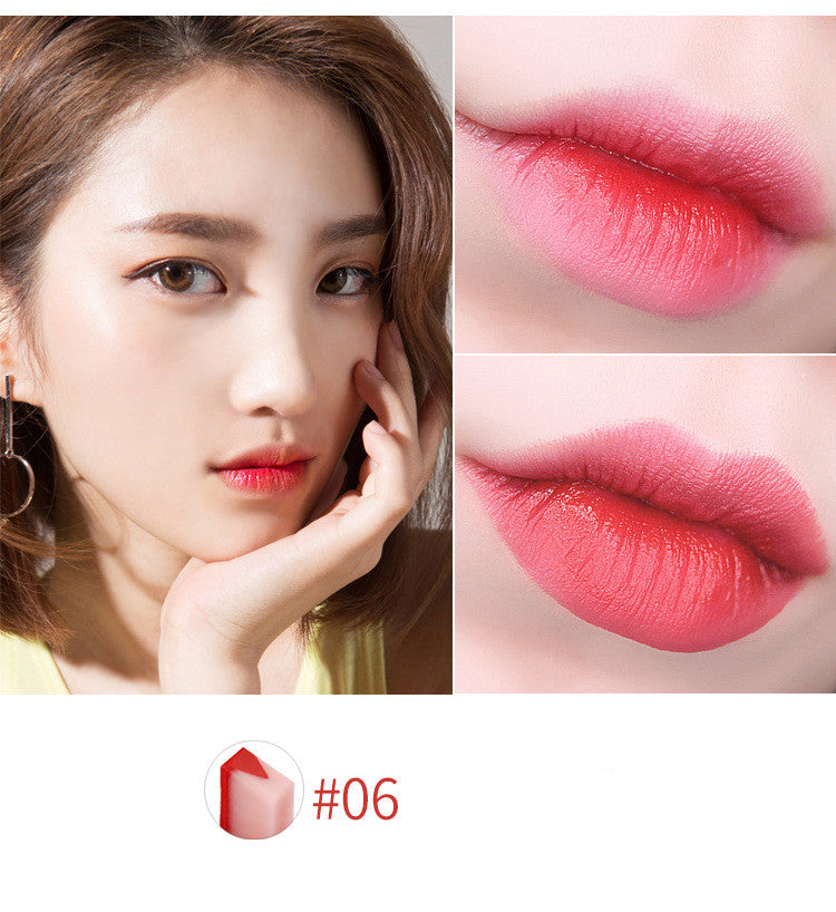 Hot Sale Women Double Color Lipstick Waterproof Long-Lasting Lip Gloss Moisturzing Nourishing Lipsticks Balm Lip Cosmetics