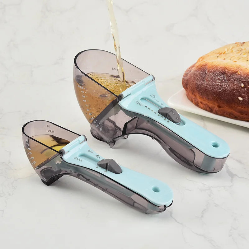 Adjustable Measuring Spoon With Scale